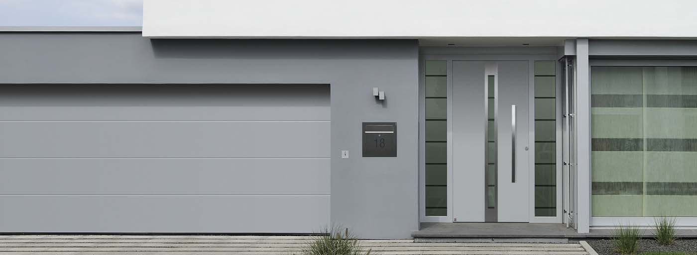 ThermoSafe and ThermoCarbon aluminium entrance doors