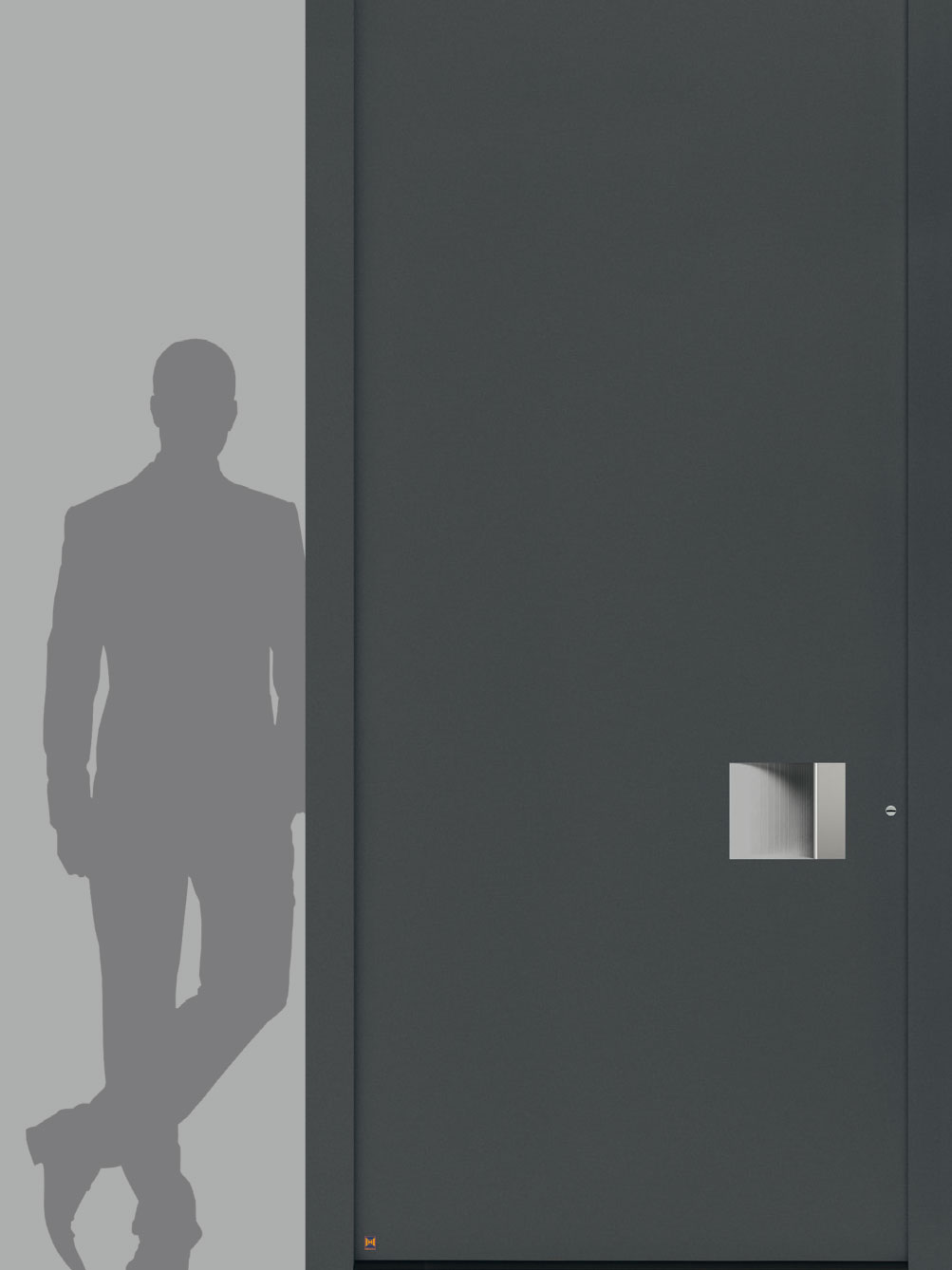 Room-high entrance doors