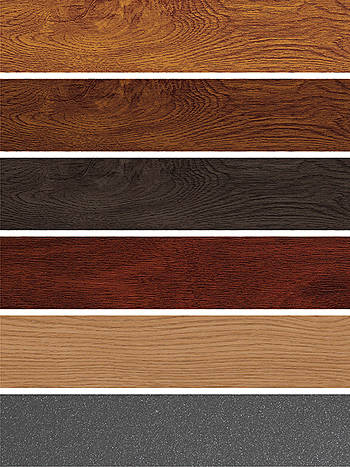 Detailed Decograin surface finishes